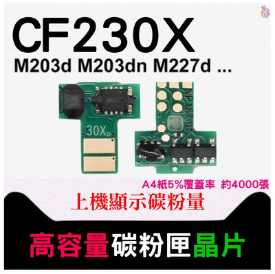 *台灣現貨*CF230X 碳粉匣 高容量 專用晶片（單個）M203d M203dn M203dw M227d
