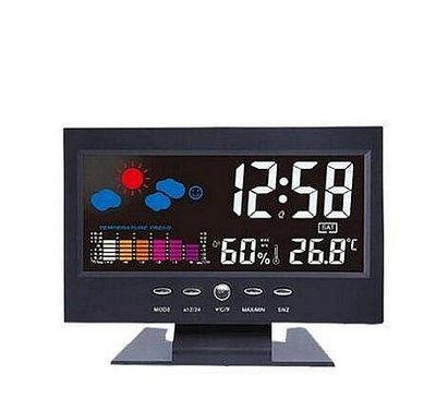 居家萬年曆溫濕度鬧鐘 USB供電 溫度濕度鐘 電子鐘 電子時鐘 數字鐘 日期顯示時鐘