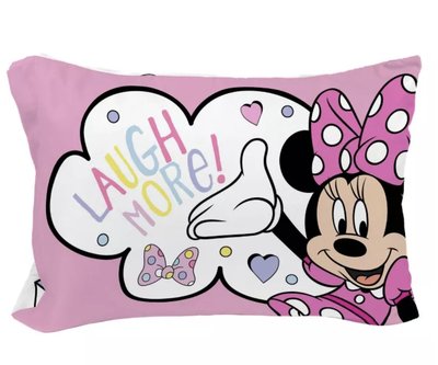 美國加州好物代購 現貨 Disney 迪士尼 米妮 超可愛雙面花色 兒童枕頭套 枕套