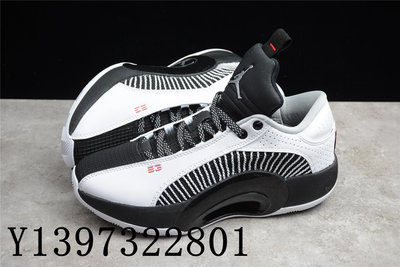 Air Jordan 35 Low PF White Black 黑白 時尚 籃球鞋 CW2459-101