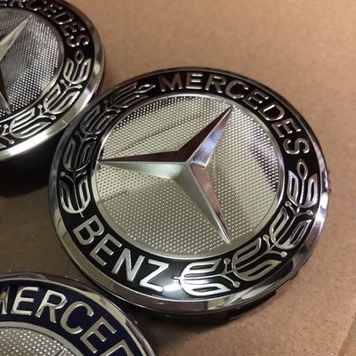 【現貨】 賓士 Benz 輪轂蓋 新款C180 C2200 E260 E300 S350 ML350奔馳車輪蓋鋁圈 標誌
