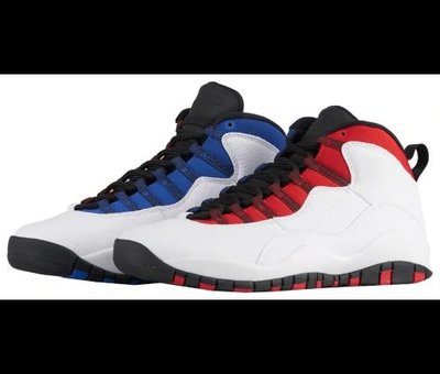 Nike Air Jordan 10 Retro 10805160 紅藍白 彩色複刻 全新正品 9-12 美國代購含運