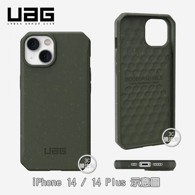 【原裝正品美國軍規】UAG 環保輕量系列 耐衝擊保護殼，iPhone 14 Pro Max 14 Plus