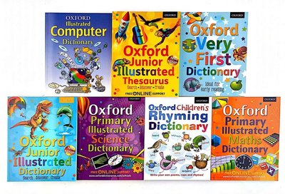 牛津詞典Oxford Very First Dictionary Oxford Junior Illustrated7冊
