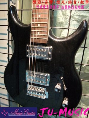 造韻樂器音響- JU-MUSIC - Vester 黑色 搖滾 小搖座 電吉他 Fender Gibson