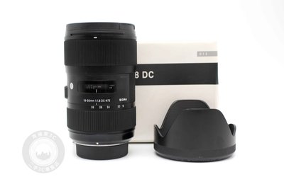 【高雄青蘋果3C】SIGMA 18-35MM F1.8 DC HSM FOR Nikon 二手鏡頭#80785