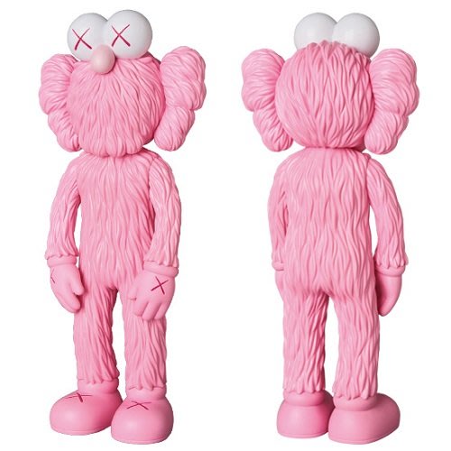 KAWS BFF PINK MOMA 粉色 限量 藝術 公仔 COMPANION SEEING WATCHING | Yahoo奇摩拍賣