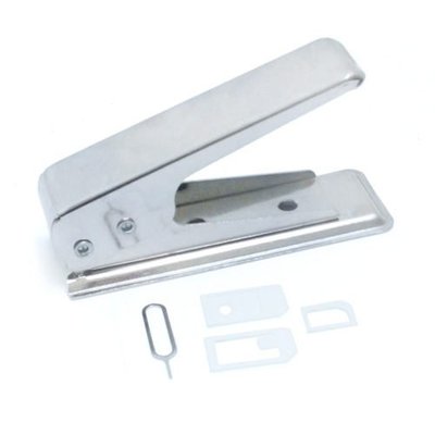 3C嚴選-SIM專用剪卡器 NANO SIM 剪卡器 iPhone 4/iPad SIM/ iphone 5 剪卡器 NANO 剪卡器(含轉接卡套)