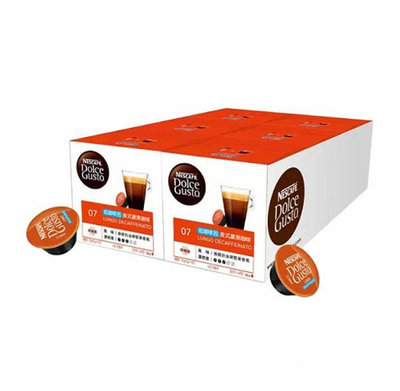[COSCO代購] W132632 雀巢 Dolce Gusto 低咖啡因美式濃黑咖啡膠囊組 96顆