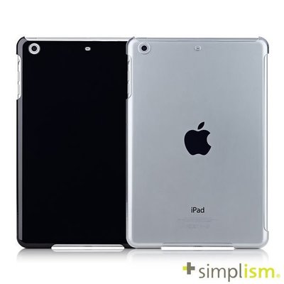 ☆YoYo 3C☆Simplism iPad mini Retina / iPad mini Late 背板保護殼-黑色/透明 ~台中/豐原