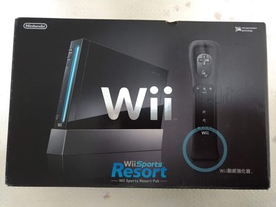 任天堂Wii 黑色主機 (未改機, 無手把), 搭配Wii專用遊戲每片再折50