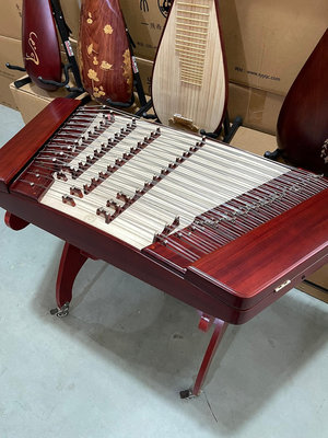 【二手】北京星海非洲紫檀木揚琴樂器8622型素面款式，全新未拆封未使16868【元明清古玩】古董 老貨 擺件