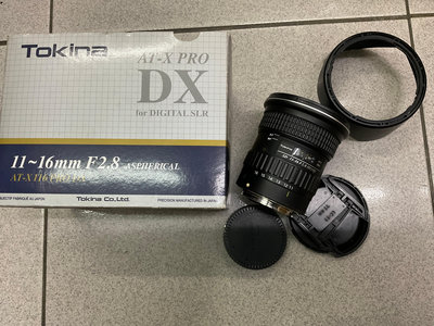 [保固一年] [高雄明豐 ]Tokina AT-X PRO  DX 11-16mm F2.8 for Canon