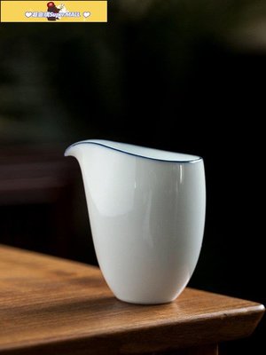 促銷打折 公道杯陶瓷分茶器手工大號日式功夫茶具泡茶公杯白瓷分茶杯大容量