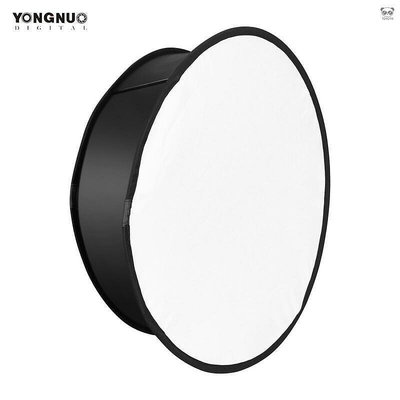 YONGNUO YN45-1 圓形LED燈柔光箱 可摺疊 帶便攜袋 適配永諾YN300系列攝