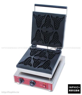 INPHIC-不鏽鋼 溫控飛機鬆餅機華夫機設備商用華夫爐Waffle_S2854B