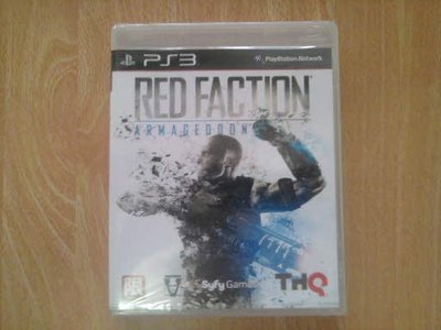 全新 PS3 RED FACTION (赤色戰線 最終決戰末日) 遊戲片