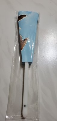 澎湖夏季燕鷗 摺扇 骨架是塑膠材質很堅固耐用 紙張也有厚度耐用