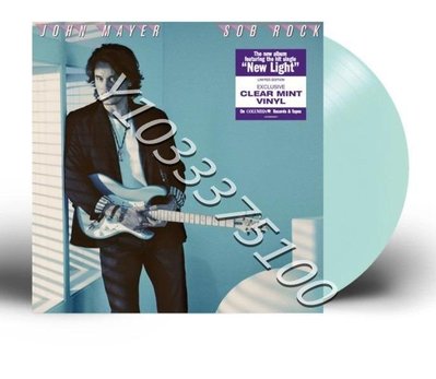 【可樂瓶膠現貨】約翰梅爾 John Mayer Sob Rock 黑膠唱片LP 吉他 CD 音樂 膠片【奇摩甄選】