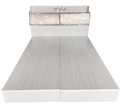 鑫高雄駿喨二手貨家具(全台買賣)----5尺  雙人床 床頭 床架 床頭櫃 床組  收納 床頭箱 編皮床頭