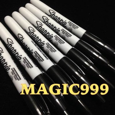 [MAGIC 999]魔術道具~魔術師專用SHARPIE 按壓式~簽名用奇異筆~特賣一隻只要49NT