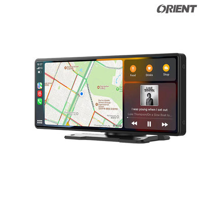 【含稅】ORIENT CORAL東方 RX10 車用可攜式智慧螢幕 10吋無線 CarPlay 手機鏡像 車用導航