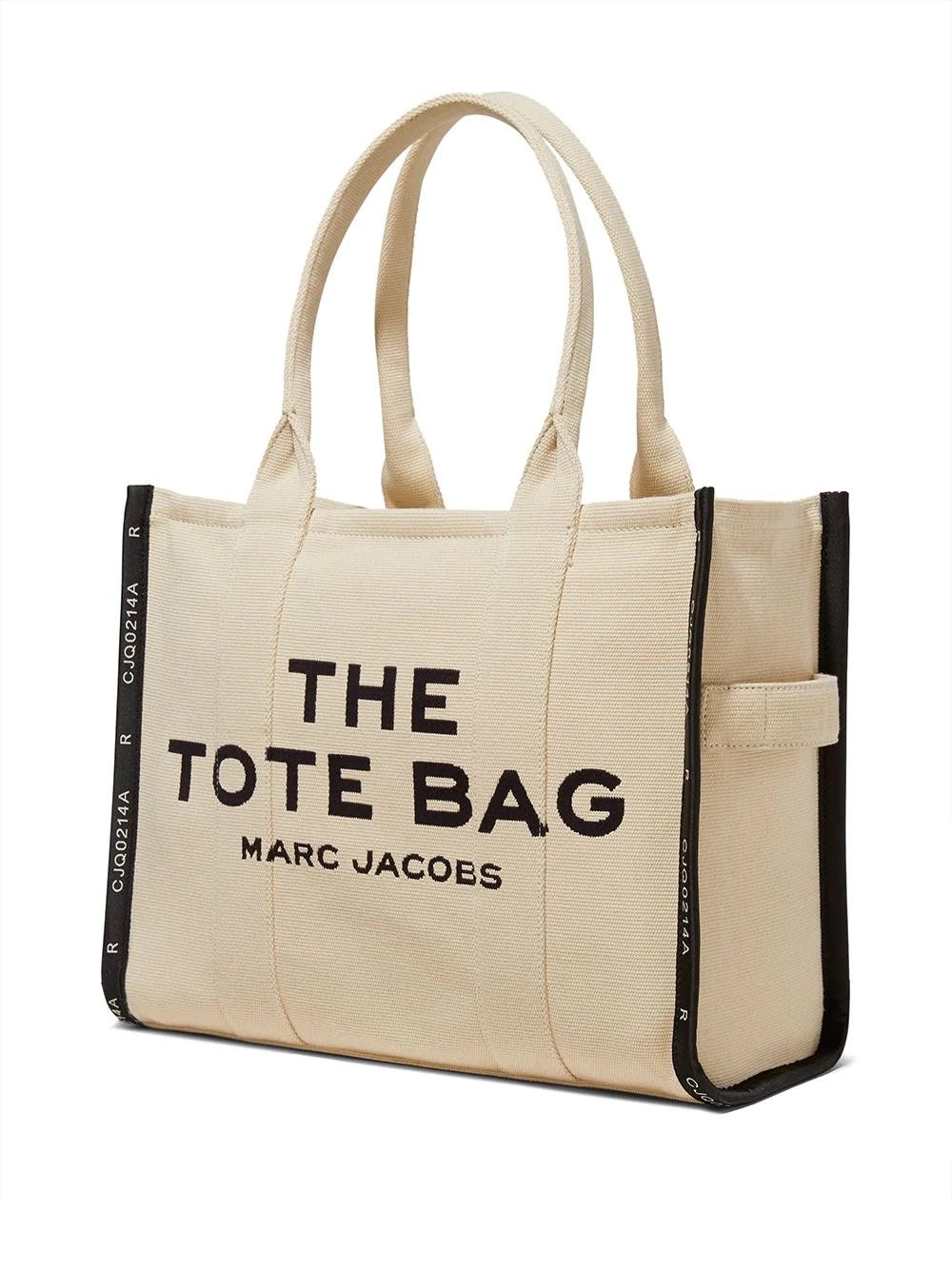 折扣預購】22秋冬正品Marc Jacobs The Jacquard Large Tote大款米色黑