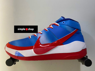 【Simple Shop】NIKE KD13 EP  XDR 耐磨底 籃球鞋 藍紅配色 男款 DC0007-400