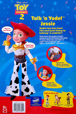 MATTEL美泰兒 ~Disney/Pixar 玩具總動員 2，TOY STORY 2 - 翠絲 Jessie 電影比例