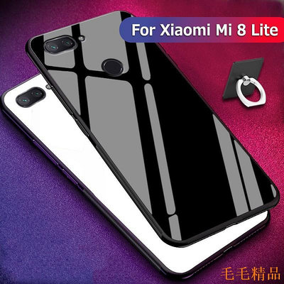 毛毛精品小米8Pro 小米8Lite Xiaomi 小米 8 Pro Lite 青春版 手機殼 TPU圍邊 保護殼 背板鋼