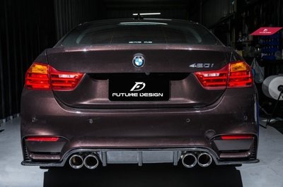 【政銓企業有限公司】BMW F32 F33 改台規M4保桿專用FD 抽真空 碳纖維 卡夢 後下巴 後中包 現貨供應