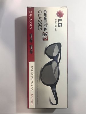 LG 偏光式3D眼鏡 AG-F310 (2 GLASSES)