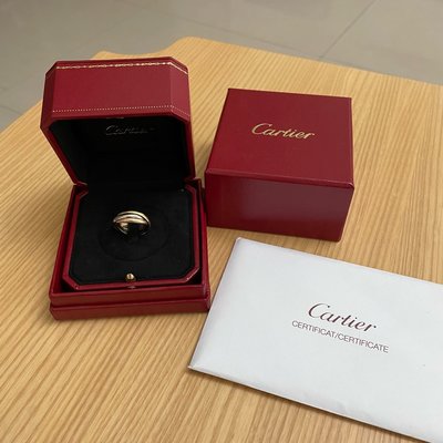 ｛櫻桃小舖｝全新專櫃購入 Cartier trinity 三環 經典款