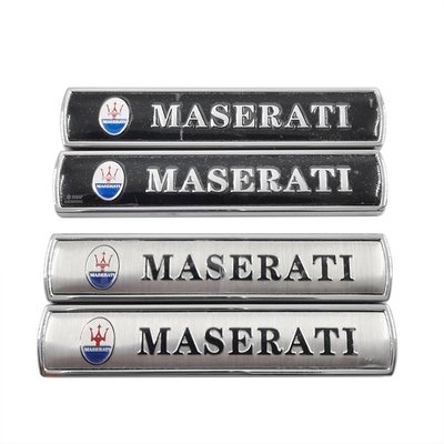 2 x 金屬高品質 MASERATI 徽標汽車汽車裝飾標誌徽章貼紙貼花更換, 用於 MASERATI-飛馬汽車