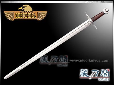 《藏刀閣》Deepeeka Swords-馬歇爾爵士長劍(正式皮鞘)