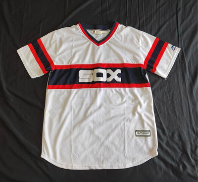 二手芝加哥白襪Chicago White Sox Fisk球衣 SZ .