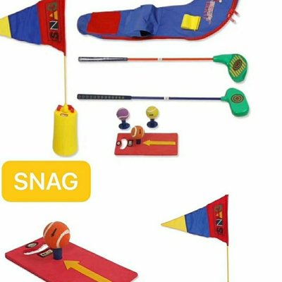 SNAG兒童訓練套裝 啟蒙高爾夫塑料球桿 青少年高爾夫教學桿*特價
