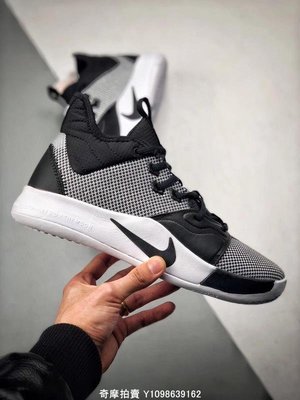 Nike PG 3 黑白 奧利奧 編織 經典 籃球鞋 AO2608-002 男鞋