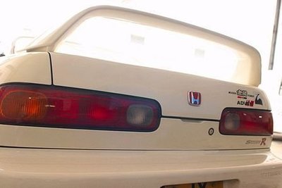 Hond 日本Integra DC2改裝 Type原廠款R碳纖維尾翼 后箱蓋GT尾翼--請詢價