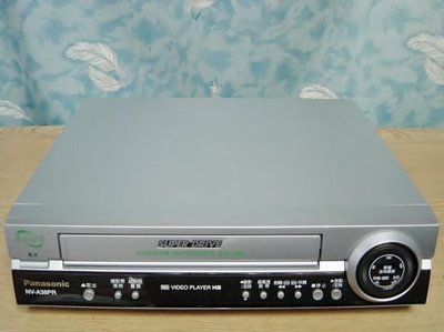 【小劉二手家電】內部幾乎全新的 PANASONIC VHS錄放影機,NV-A38PR型,故障機也可修理 !