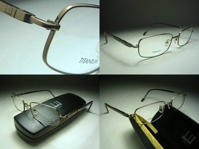 信義計劃 眼鏡 dunhill DU00201 義大利製 光學眼鏡 彈簧 鈦金屬 方框 eyeglasses