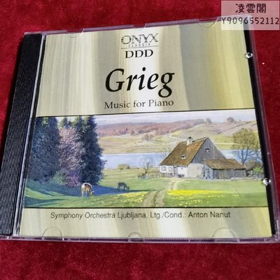 E.Griegmusic for piano格里格鋼琴曲作品精選02381凌雲閣唱片