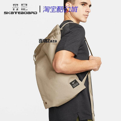 新品Nike Utility 男女休閑運動戶外機能抗水帆布雙肩背包 CQ9455