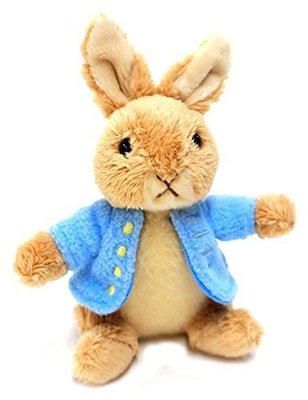 預購 英國彼得兔 Gund Peter Rabbit 觸感極佳 造型鑰匙圈 生日禮 公仔