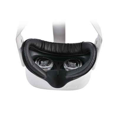 窩美 Oculus Quest2 PU面罩替換透氣防霧VR眼罩皮質6件套