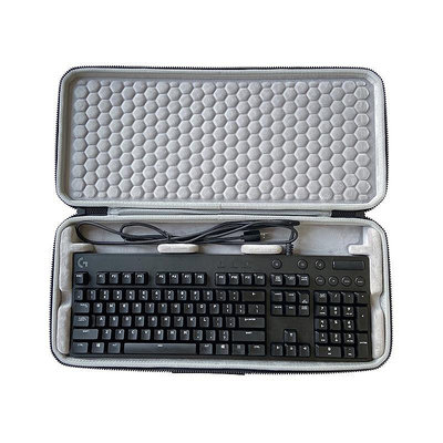 MTX旗艦店適用羅技G610有線機械104鍵 鍵盤收納保護硬殼便攜包袋套盒箱 防撞