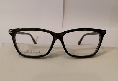 GUCCI GG-0042OA-002 亞洲版玳瑁色威靈頓眼鏡-鏡盒顏色隨機出貨 outlet
