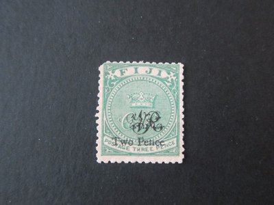 【雲品7】斐濟Fiji 1876 Sc 34 MH 庫號#BP12 71035