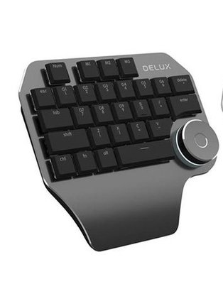 輕鬆快捷 繪圖好幫手 鍵盤 設計師鍵盤 DeLUX T11 Designer 設計師鍵盤(PC/MAC) 繪圖鍵盤