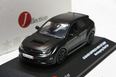 【現貨特價】1:43 J-Collection Subaru Impreza WRX STI 2008 黑色